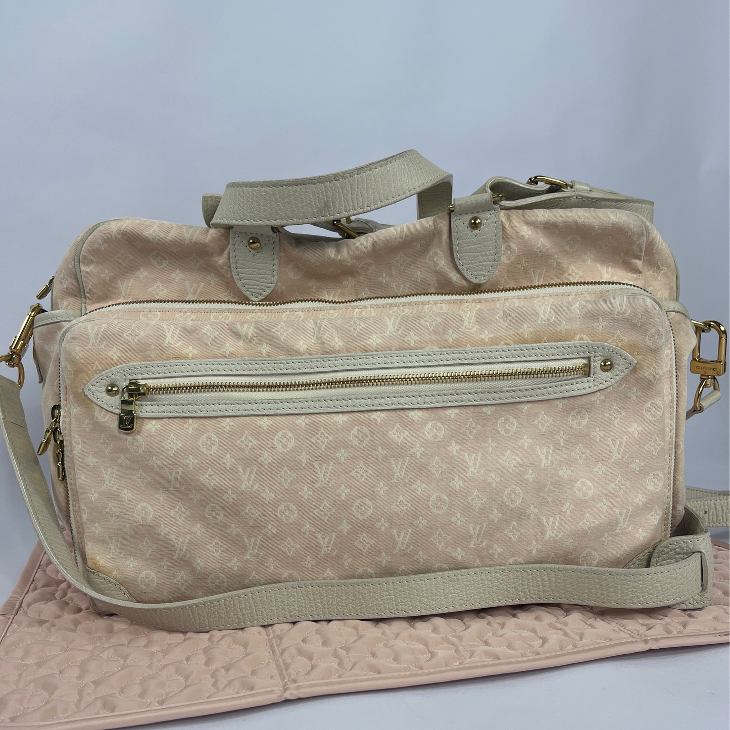 Louis Vuitton Mini lin Diaper Tasche