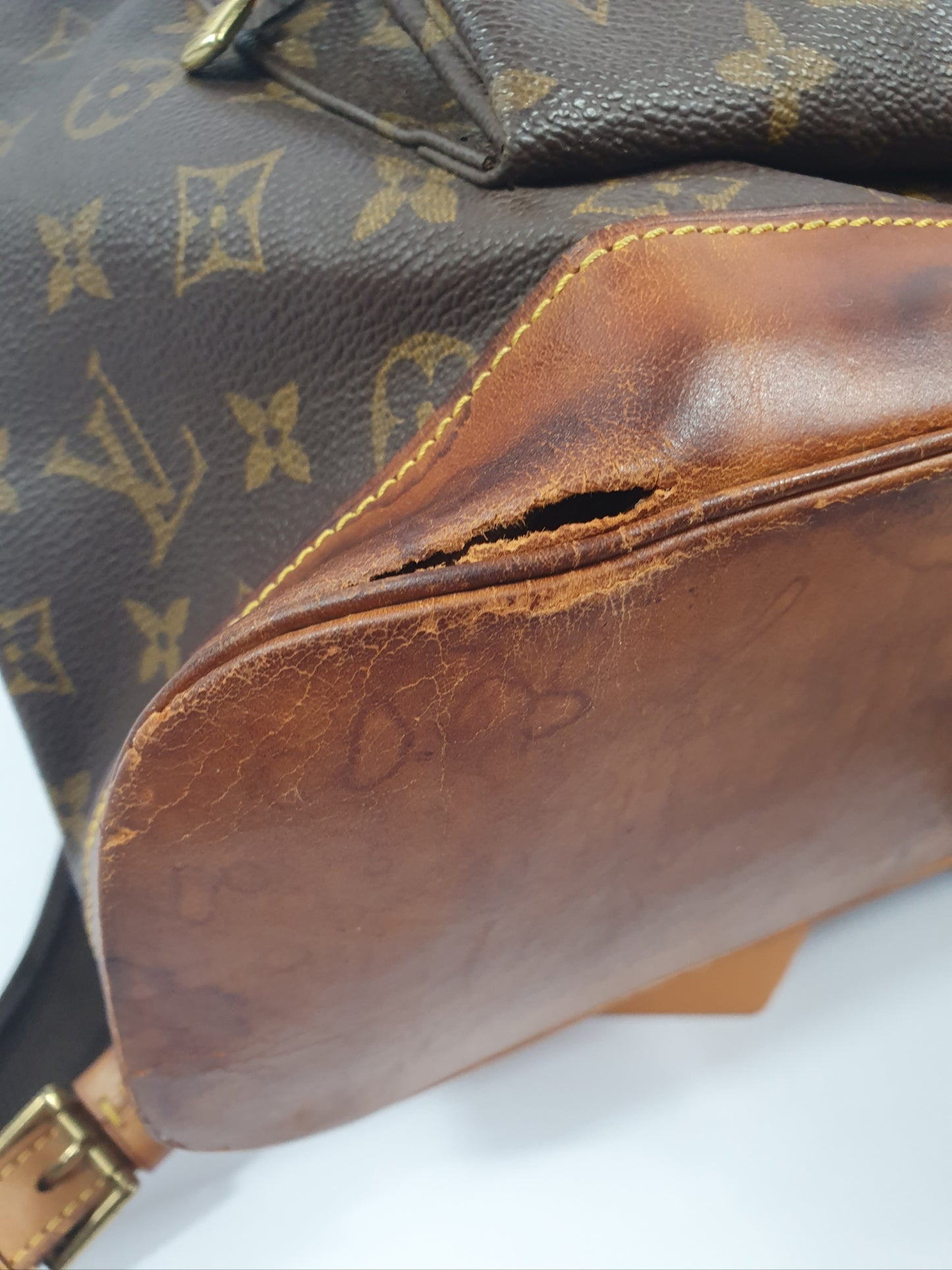 Louis Vuitton Rucksack aus Canvas