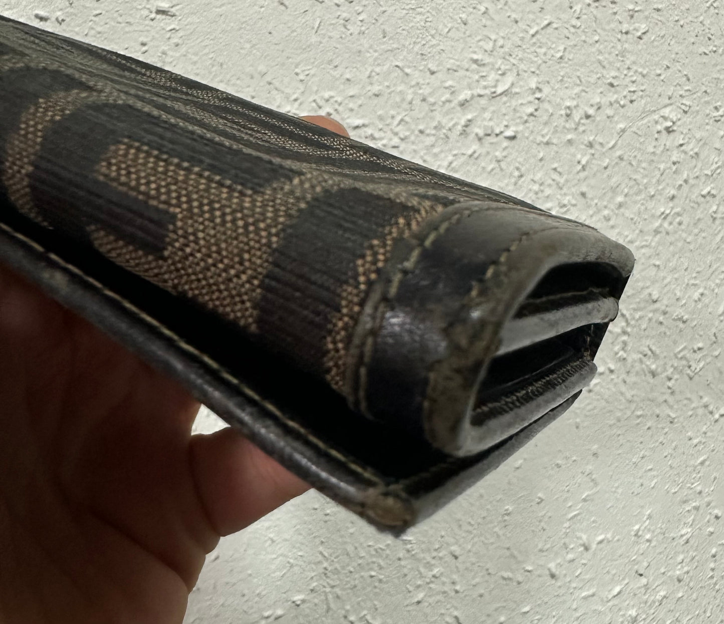 Fendi Geldbörse Monogramm braun
