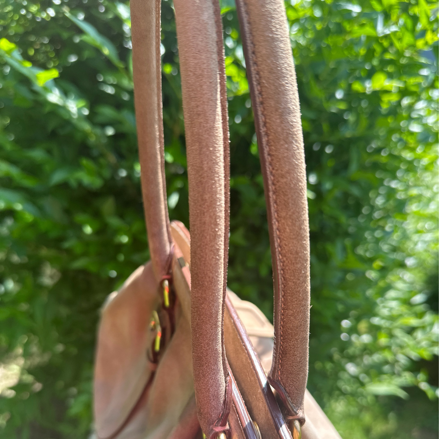 Prada Handtasche Rauleder
