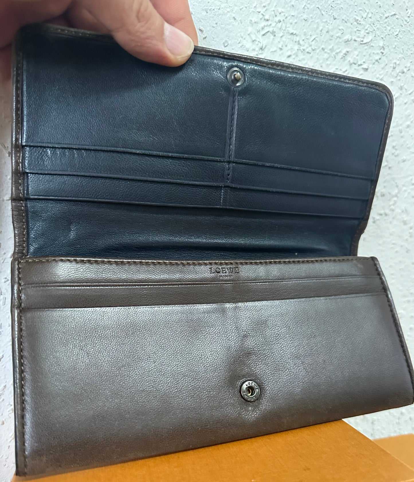 Loewe Geldbörse braun