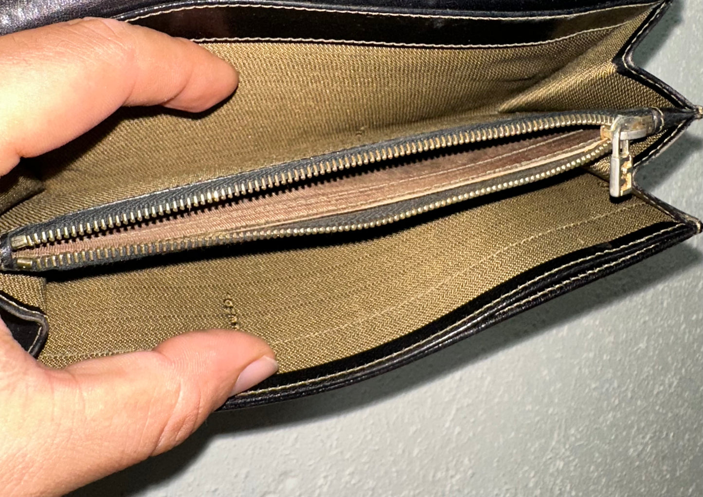 Fendi Geldbörse Monogramm braun