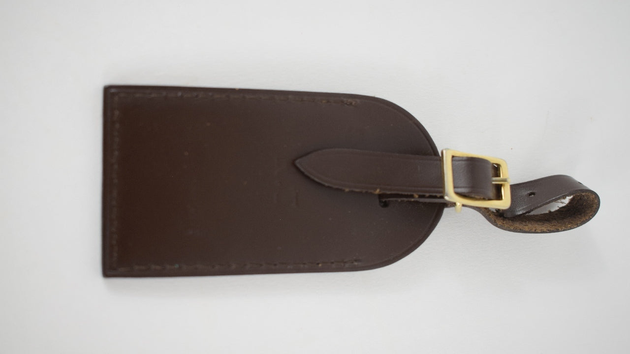 Louis Vuitton Adressanhänger braun