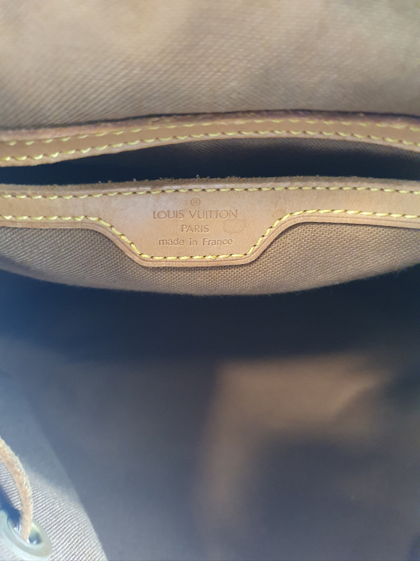 Louis Vuitton Rucksack aus Canvas