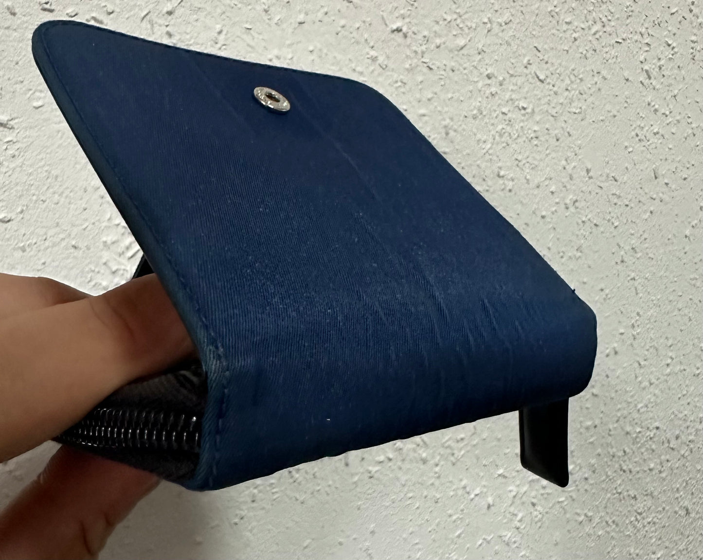 Prada kleine Geldbörse blau