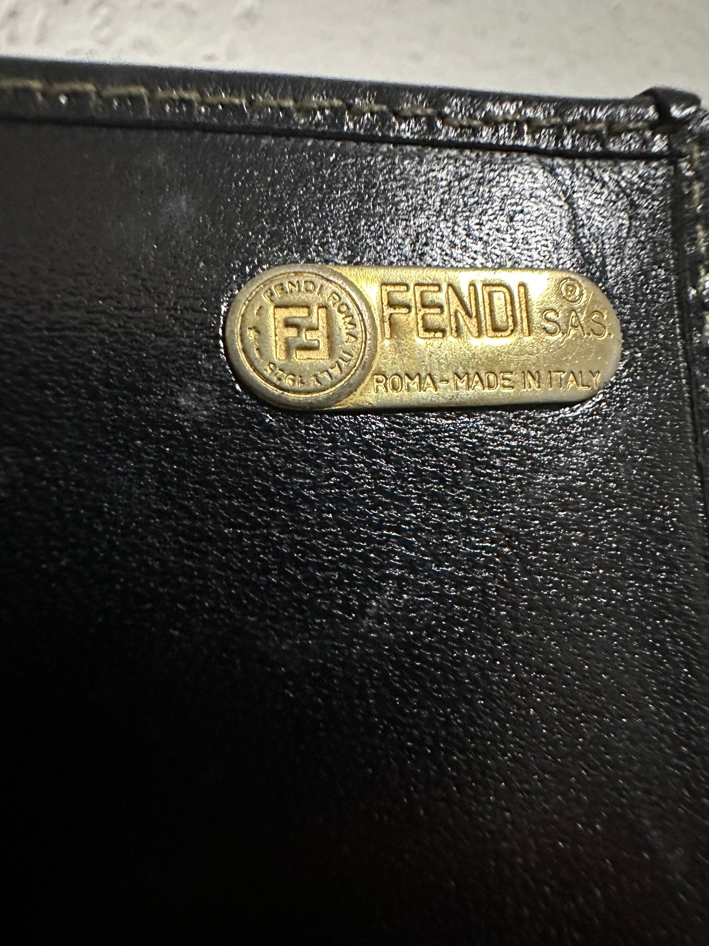 Fendi Geldbörse Monogramm braun