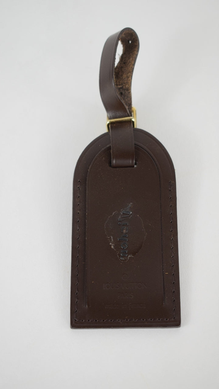 Louis Vuitton Adressanhänger braun