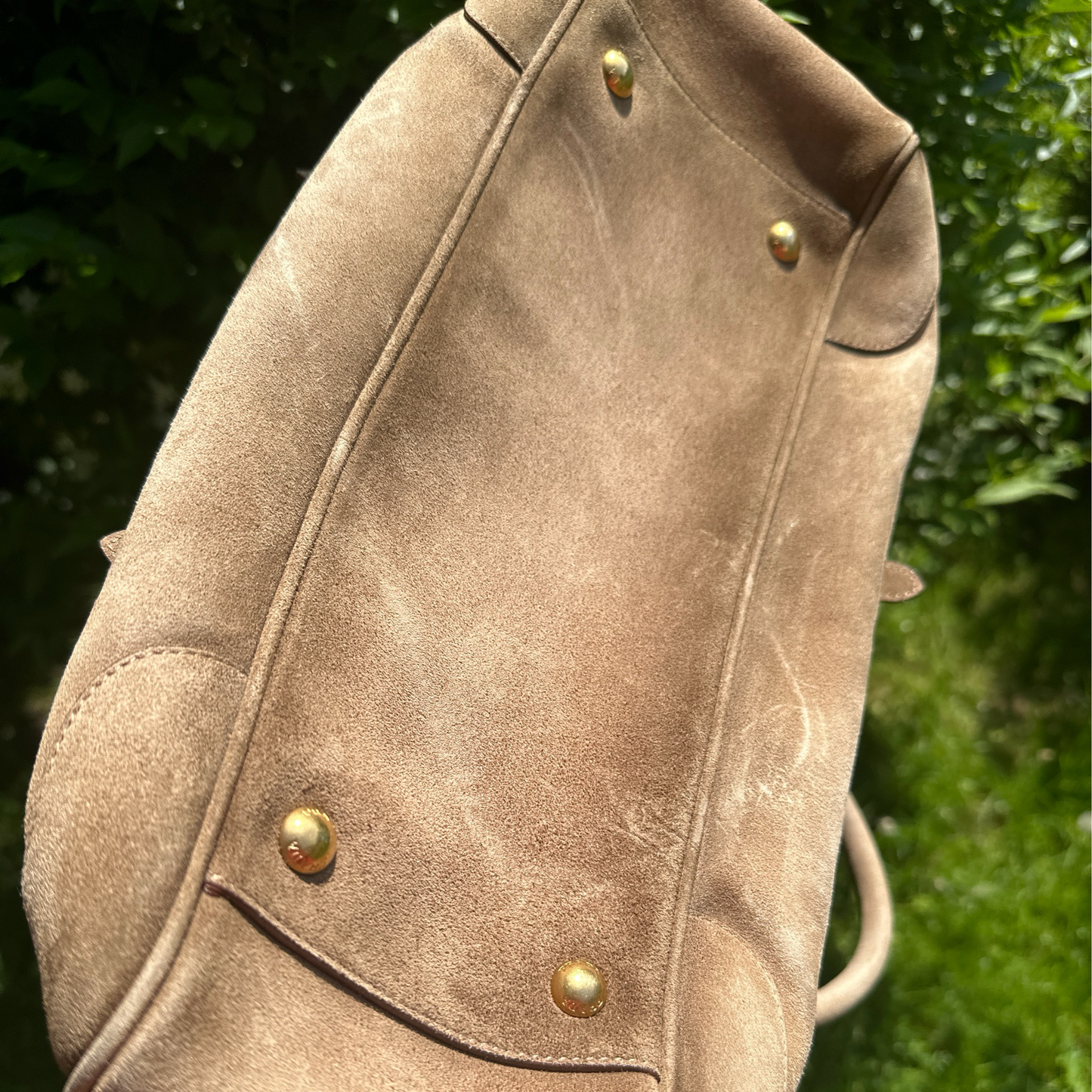Prada Handtasche Rauleder