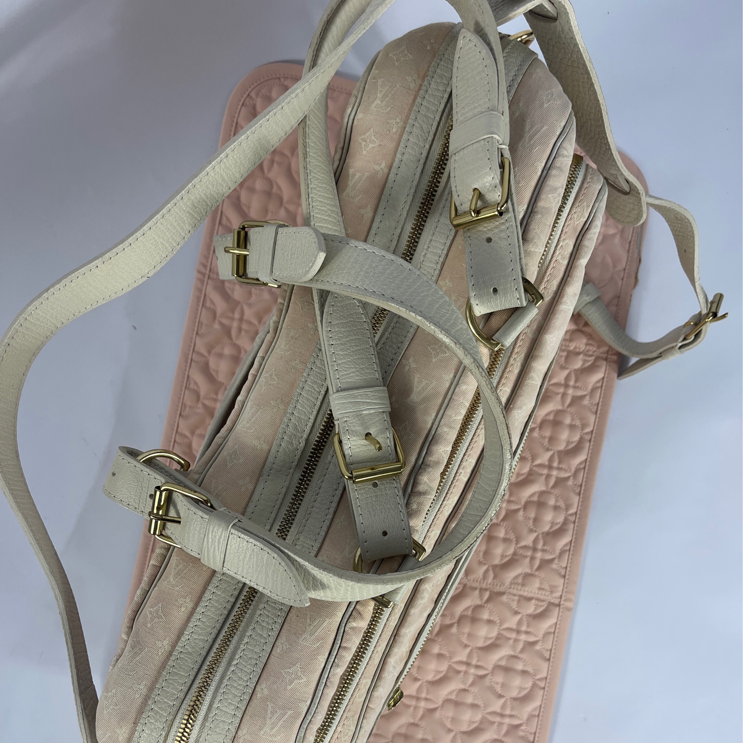 Louis Vuitton Mini lin Diaper Tasche