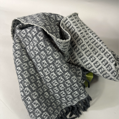 Fendi Monogramm Schal aus Wolle