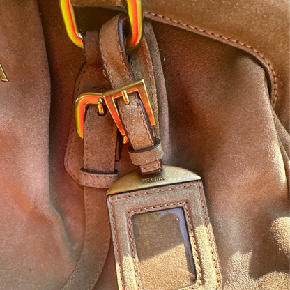 Prada Handtasche Rauleder